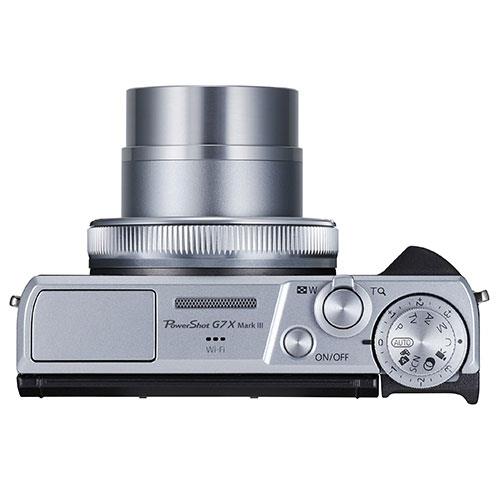 PowerShot G7 X Mark III Digital Camera in Silver Product Image (Secondary Image 6)