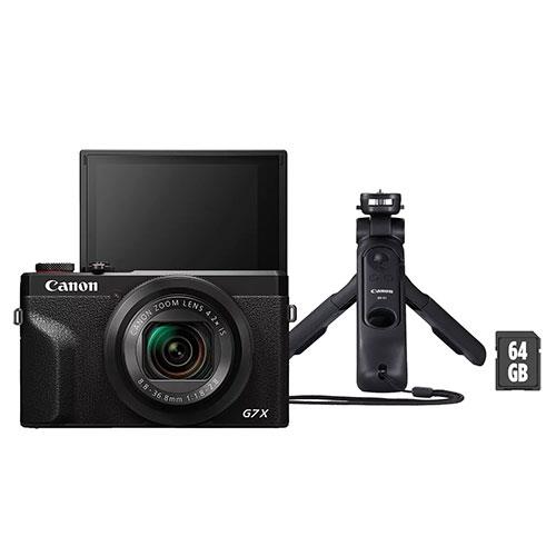 Buy Canon PowerShot G7 X Mark III Digital Camera in Black Vlogger