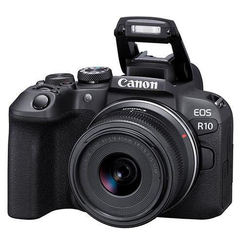 EOS R10 Mirrorless Camera with 18-45mm Lens Product Image (Secondary Image 3)