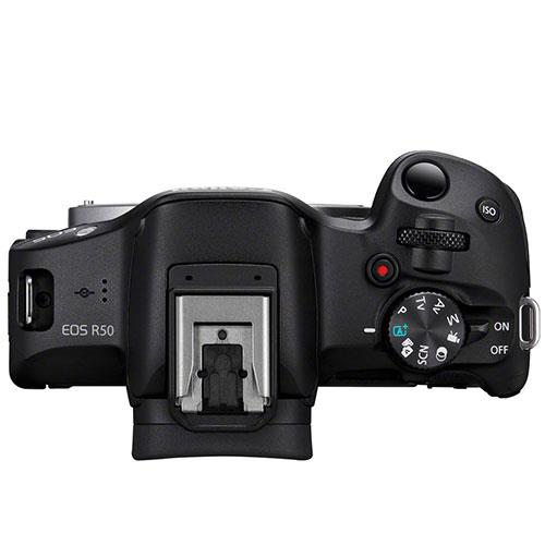 EOS R50 Mirrorless Camera with RF-S 18-45mm Lens Creator Kit Product Image (Secondary Image 6)