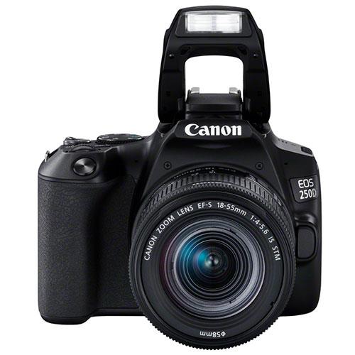 EOS 250D Digital SLR in Black with 18-55mm IS Lens Product Image (Secondary Image 5)