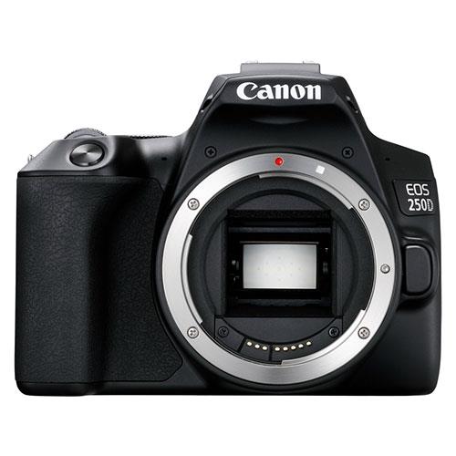 EOS 250D Digital SLR Body in Black Product Image (Primary)