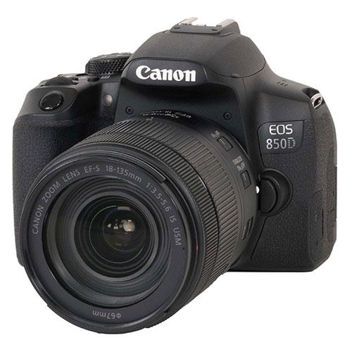 EOS 850D Digital SLR with EF-S 18-135mm IS USM Lens Product Image (Primary)