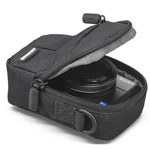 Malaga 300 Compact Camera Bag in Black Product Image (Secondary Image 1)