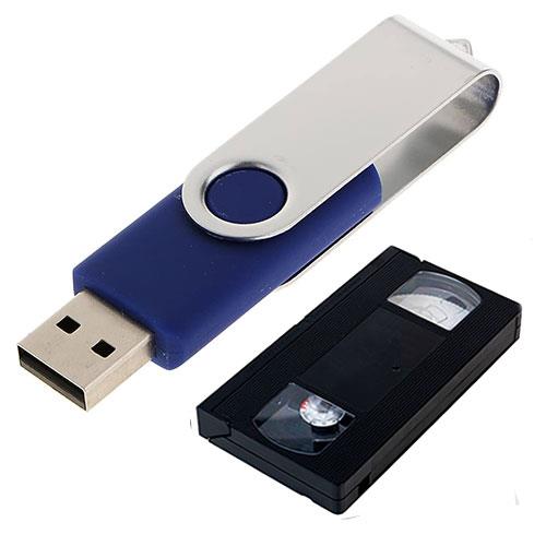 Video Tape Transfer vhs and Vhs-c to USB Flash Drive cost of Flash