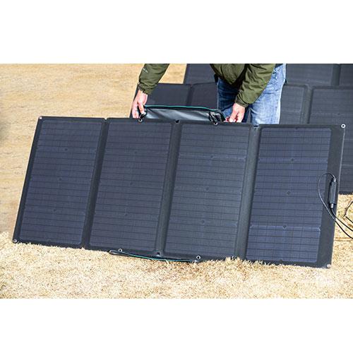 160W Portable Solar Panel Product Image (Secondary Image 1)