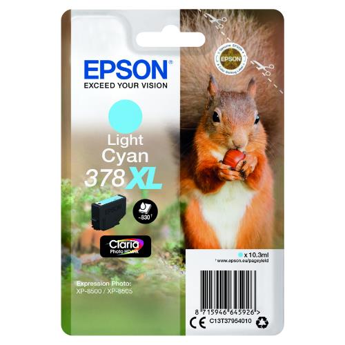 LTCyan 378XL ClariaPhotoHD INK Product Image (Primary)