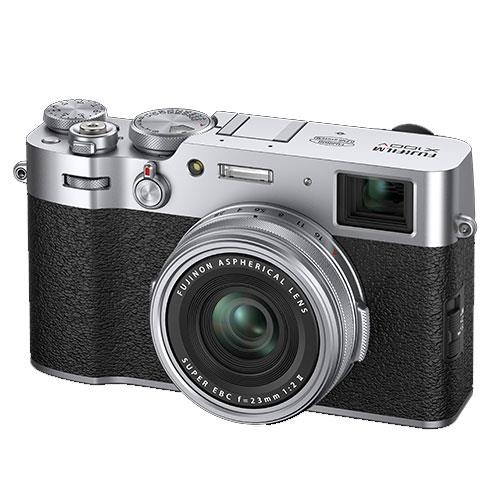 X100V Digital Camera in Silver Product Image (Secondary Image 2)