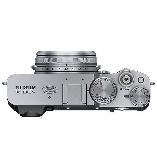 X100V Digital Camera in Silver Product Image (Secondary Image 3)