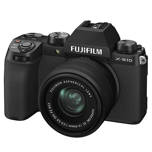 X-S10 Mirrorless Camera in Black with XC15-45mm Lens Product Image (Secondary Image 2)