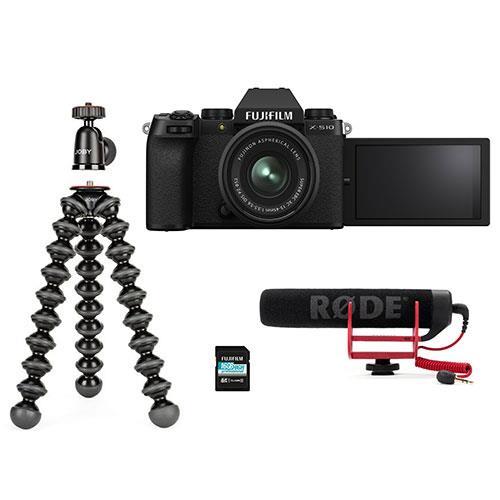 X-S10 Mirrorless Camera in Black with XC15-45mm Lens and Vlogger Kit Product Image (Secondary Image 6)