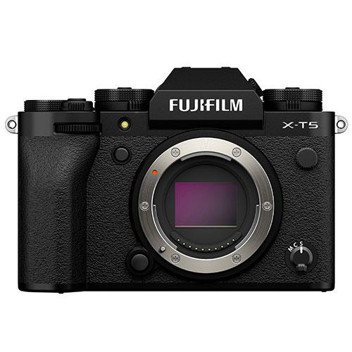 X-T5 Mirrorless Camera Body in Black Product Image (Primary)