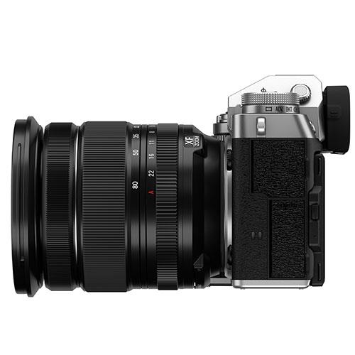 X-T5 Mirrorless Camera in Silver with XF16-80mm F4 R OIS WR Lens Product Image (Secondary Image 5)