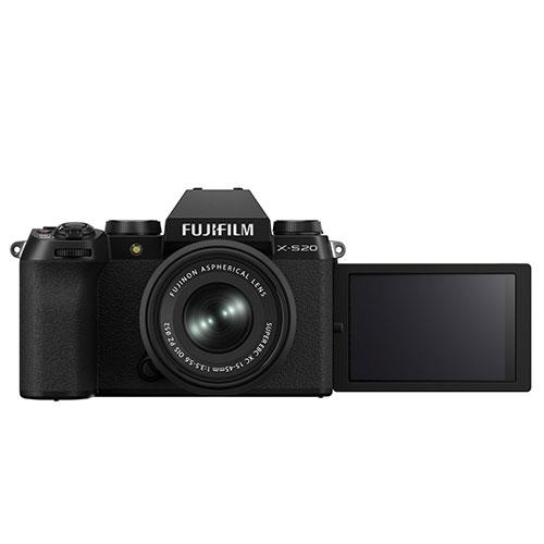 X-S20 Mirrorless Camera in Black with XC15-45mm F3.5-5.6 OIS PZ Lens Product Image (Secondary Image 1)