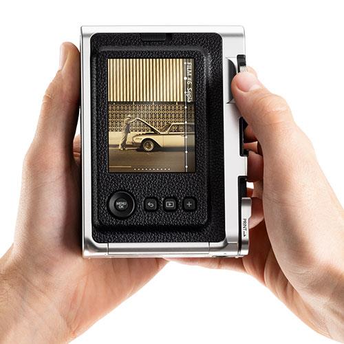 Mini Evo Instant Camera in Black Product Image (Secondary Image 3)