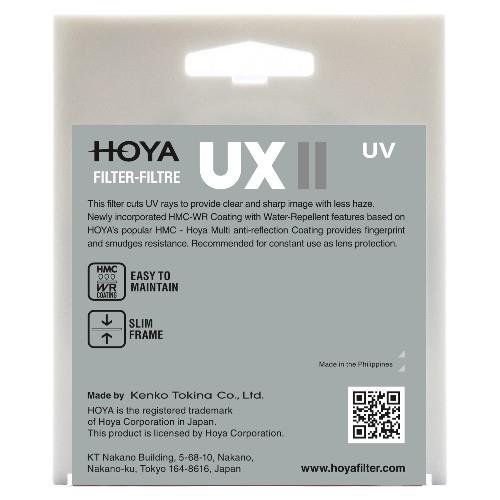 HOYA 62MM UX II UV Product Image (Secondary Image 1)