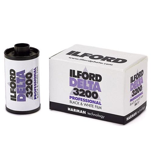 Delta 3200 Professional 35mm 36 Exposure Black and White Film Product Image (Primary)