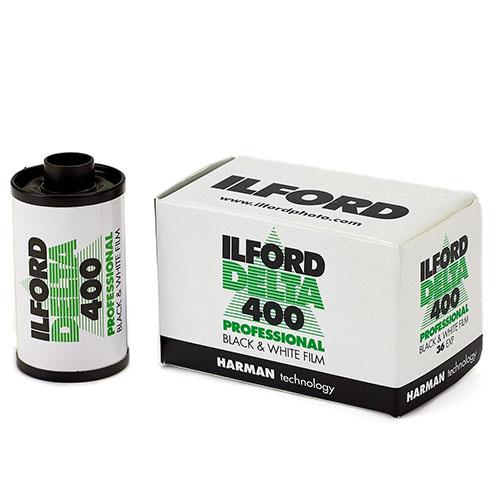 Delta 400 Professional 35mm 36 Exposure Black and White Film Product Image (Primary)
