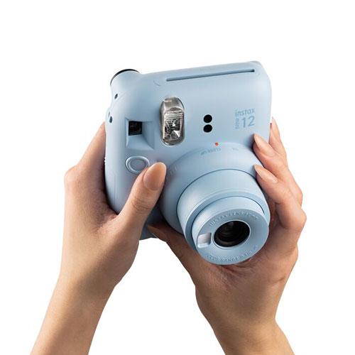 Buy instax mini 12 Instant Camera in Pastel Blue - Jessops