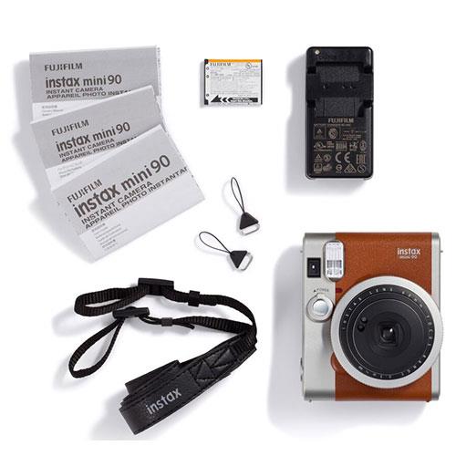 Buy instax mini 90 Instant Camera in Brown - Jessops