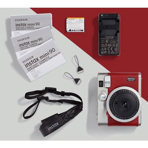 Fujifilm Mini 90 Instant Film Camera - Black for sale online