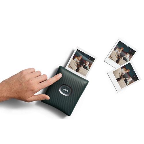  Fujifilm Instax Square Link Smartphone Printer - Midnight  Green : Electronics