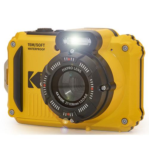 Pixpro WPZ2 Digital Camera in Yellow Product Image (Secondary Image 2)