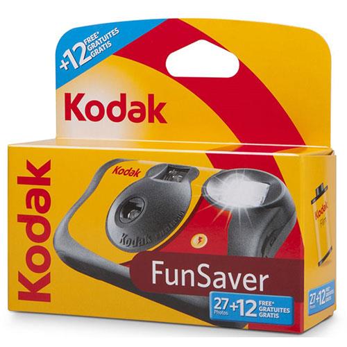 Buy Kodak FunSaver 35mm Single Use Camera with 27+12 Exposures - Jessops