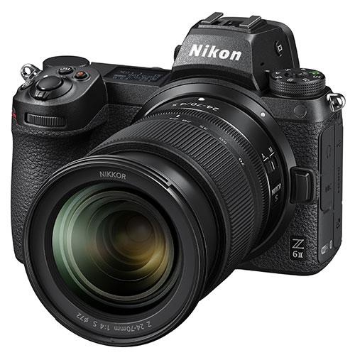 Z 6II Mirrorless Camera with Nikkor 24-70mm f/4 S Lens Product Image (Secondary Image 1)