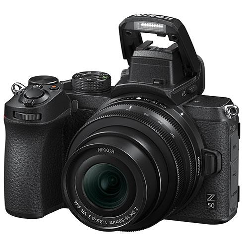 Z 50 Mirrorless Camera with DX 16-50mm and 50-250mm VR Lenses Product Image (Secondary Image 3)