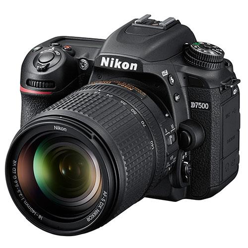 D7500 Digital SLR + 18-140mm Lens Product Image (Primary)