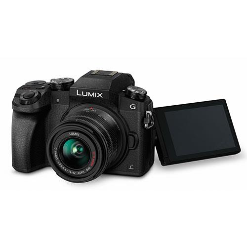 Buy Panasonic Lumix DMC-G7 Mirrorless Camera in Black with 14-42mm