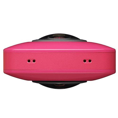 Theta SC2 360 Action Camera in Pink Product Image (Secondary Image 2)