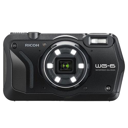 WG-6 Digital Camera in Black Product Image (Primary)