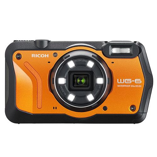 WG-6 Digital Camera in Orange Product Image (Primary)