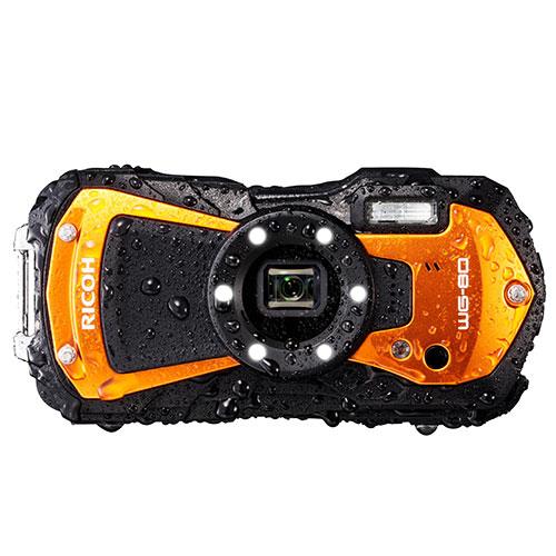 Buy Ricoh WG-80 Digital Camera in Orange - Jessops