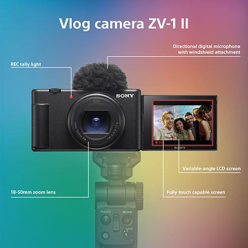 ZV-1 II Compact Vlogger Camera Product Image (Secondary Image 3)