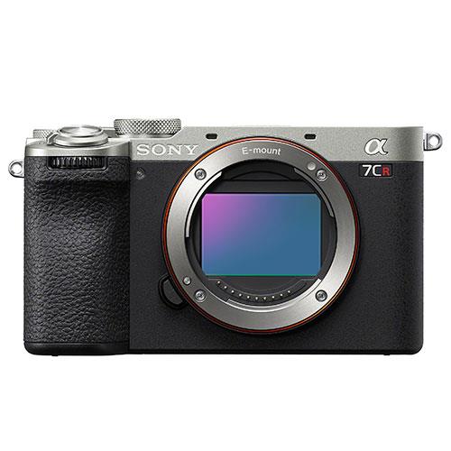 a7C R Mirrorless Camera Body in Silver Product Image (Primary)