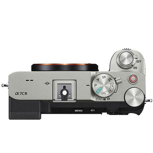 a7C R Mirrorless Camera Body in Silver Product Image (Secondary Image 2)