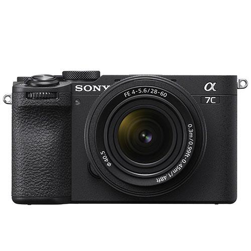 a7C II Mirrorless Camera in Black with FE 28-60mm F4-5.6 Lens Product Image (Primary)