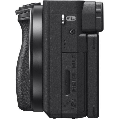 A6400 Mirrorless Camera Body in Black Product Image (Secondary Image 6)