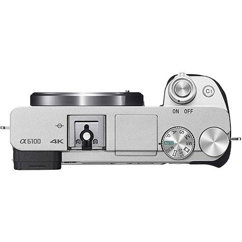 A6100 Mirrorless Camera in Silver with 16-50mm f/3.5-5.6 OSS Lens Product Image (Secondary Image 2)