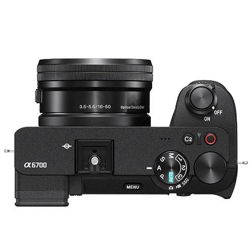 a6700 Mirrorless Camera with 16-50mm F3.5-5.6 Power Zoom Lens Product Image (Secondary Image 3)