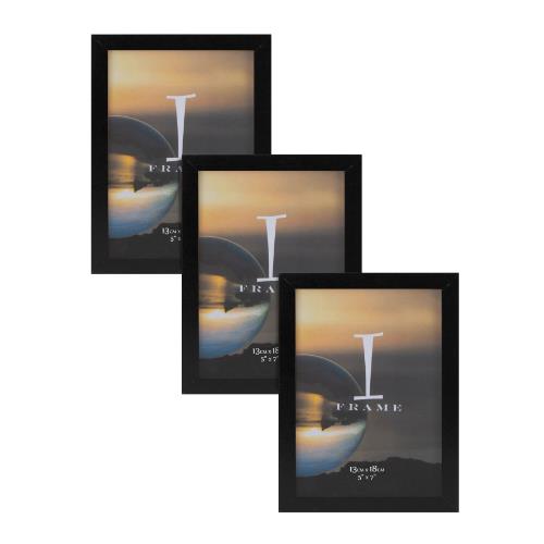 WIDD iFrame 3 Black 5x7 Frames Product Image (Primary)