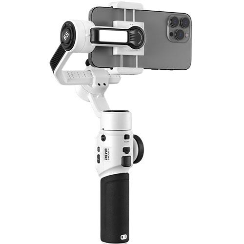Smooth 5S Smartphone Gimbal Combo in White Product Image (Secondary Image 3)