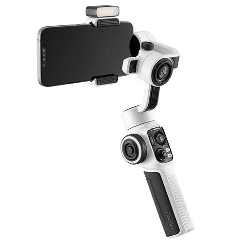 Smooth 5S Smartphone Gimbal Combo in White Product Image (Secondary Image 5)