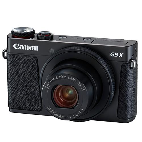 Canon PowerShot G9 X Mark II Compact Camera in Black