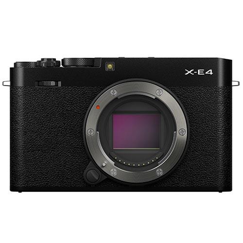 Fujifilm X-E4 Mirrorless Camera Body in Black