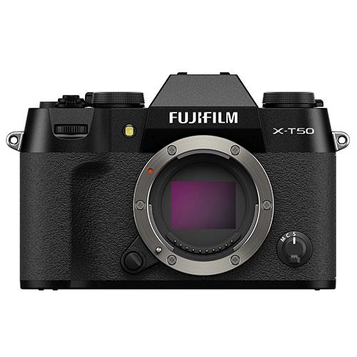 Fujifilm X-T50 Mirrorless Camera Body in Black