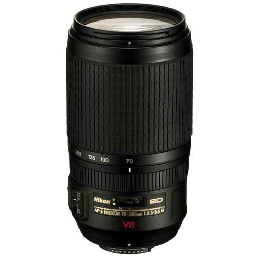Nikon AF-S NIKKOR 70-300mm f/4.5-5.6G IF-ED VR Lens